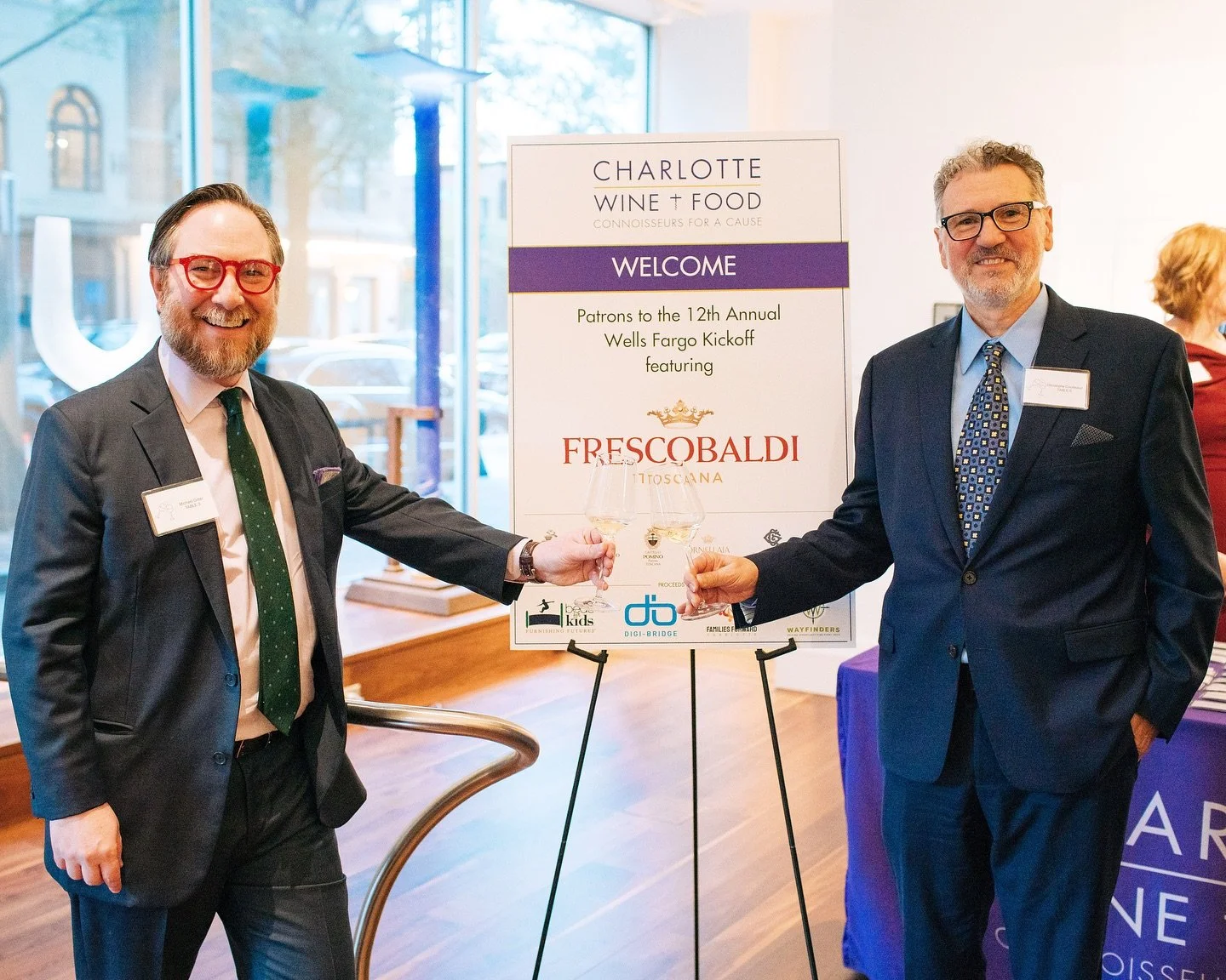 We were thrilled to welcome an #icon of #Tuscany &mdash; @marchesifrescobaldi &mdash; as our featured vintner for #CLTWineAndFood&rsquo;s 12th Annual @wellsfargo Kickoff! 🍷✨

Guests were treated to an extraordinary lineup, including the 2024 Castell