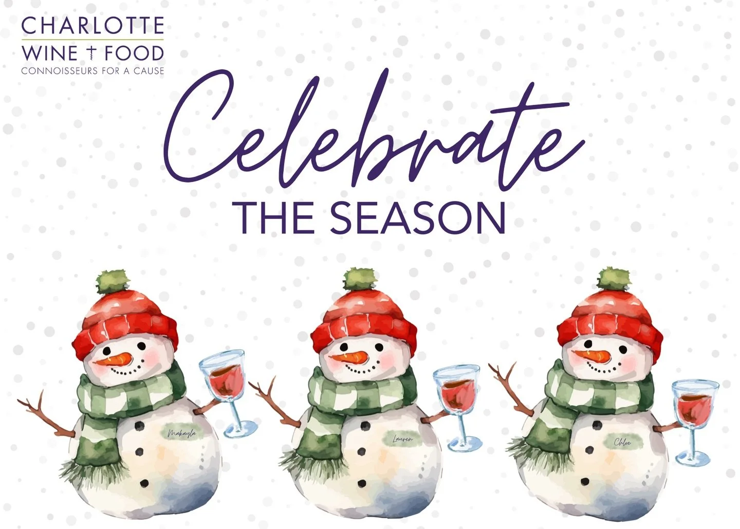 Happy Holidays from Charlotte Wine + Food! 🍾✨🍷

We&rsquo;re so grateful for our incredible community of partners and supporters who make everything we do possible. Wishing you a bright season filled with joy and delicious moments. 

Looking forward