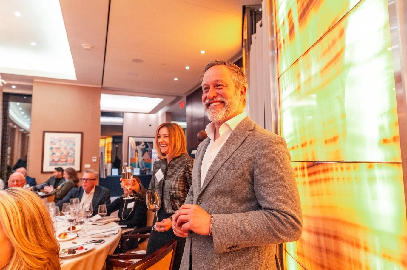 We are incredibly grateful to the #sponsors who power #CLTWineAndFood&rsquo;s 8th Annual @bankofamerica Winter Warm-Up featuring @shafervineyards ✨ Because of your partnership, the dinner and live #auction at the Bank of America Corporate Center rais