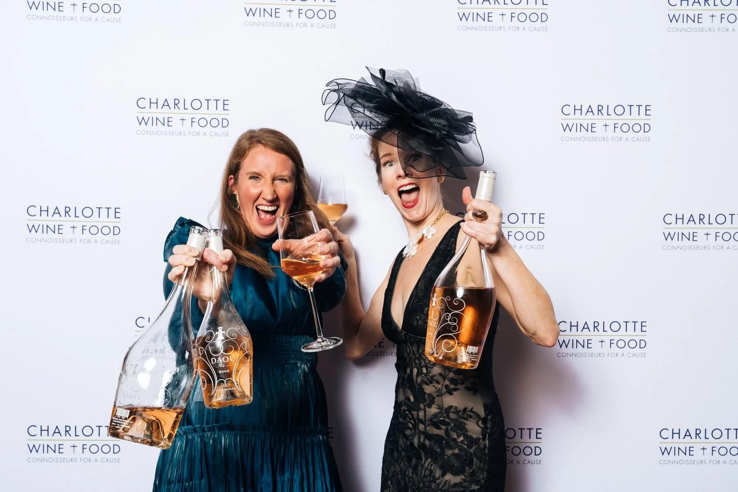 Inside Charlotte Wine + Food Week 🍷

Five days of incredible chefs, world-class wineries, and unforgettable food + wine experiences in Charlotte.

From intimate Vintner Dinners featuring exclusive chef and winery collaborations, to the Grand Tasting