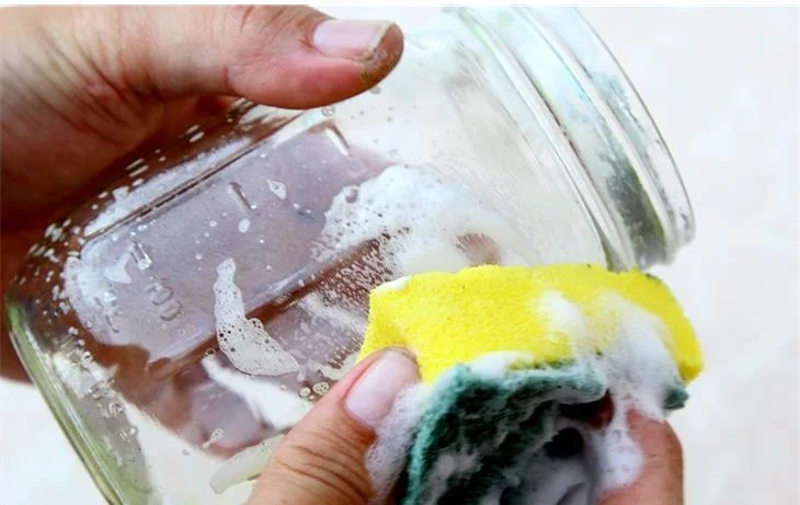Washing Jars for Apple Butter