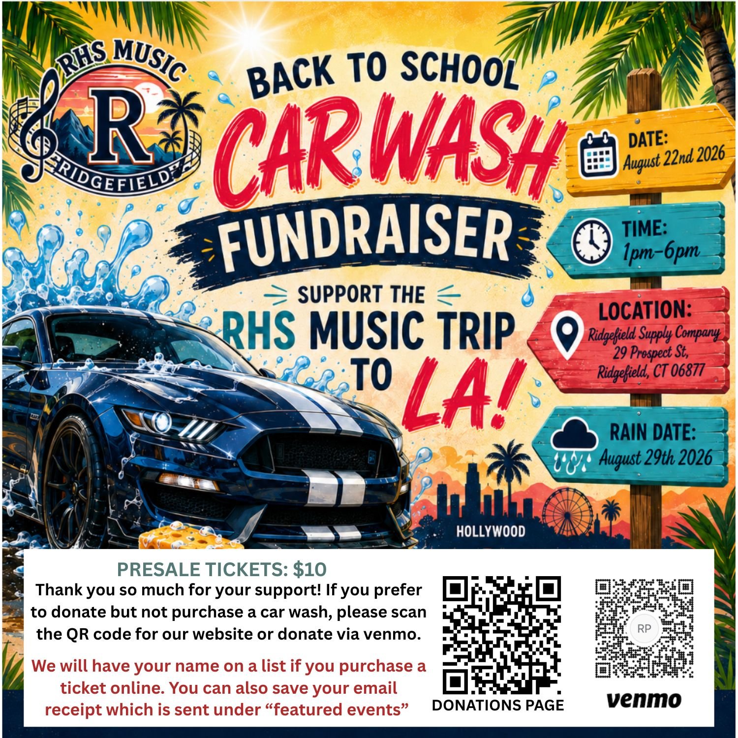 Car Wash Tickets