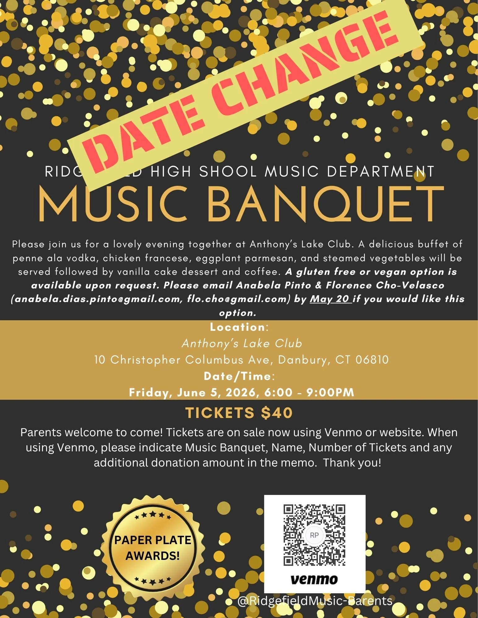 Music Banquet Tickets 2026