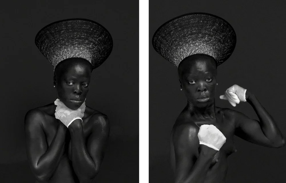 Zanele Muholi - MaID I, Syracuse, NY (diptych) , 2015