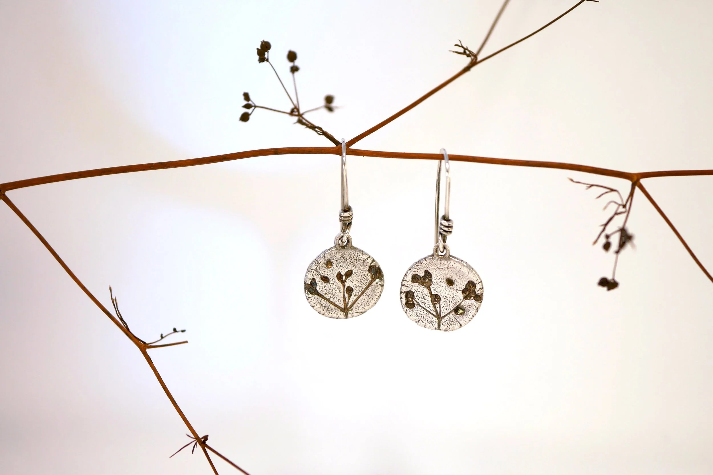 Stone Parsley Drop Earrings