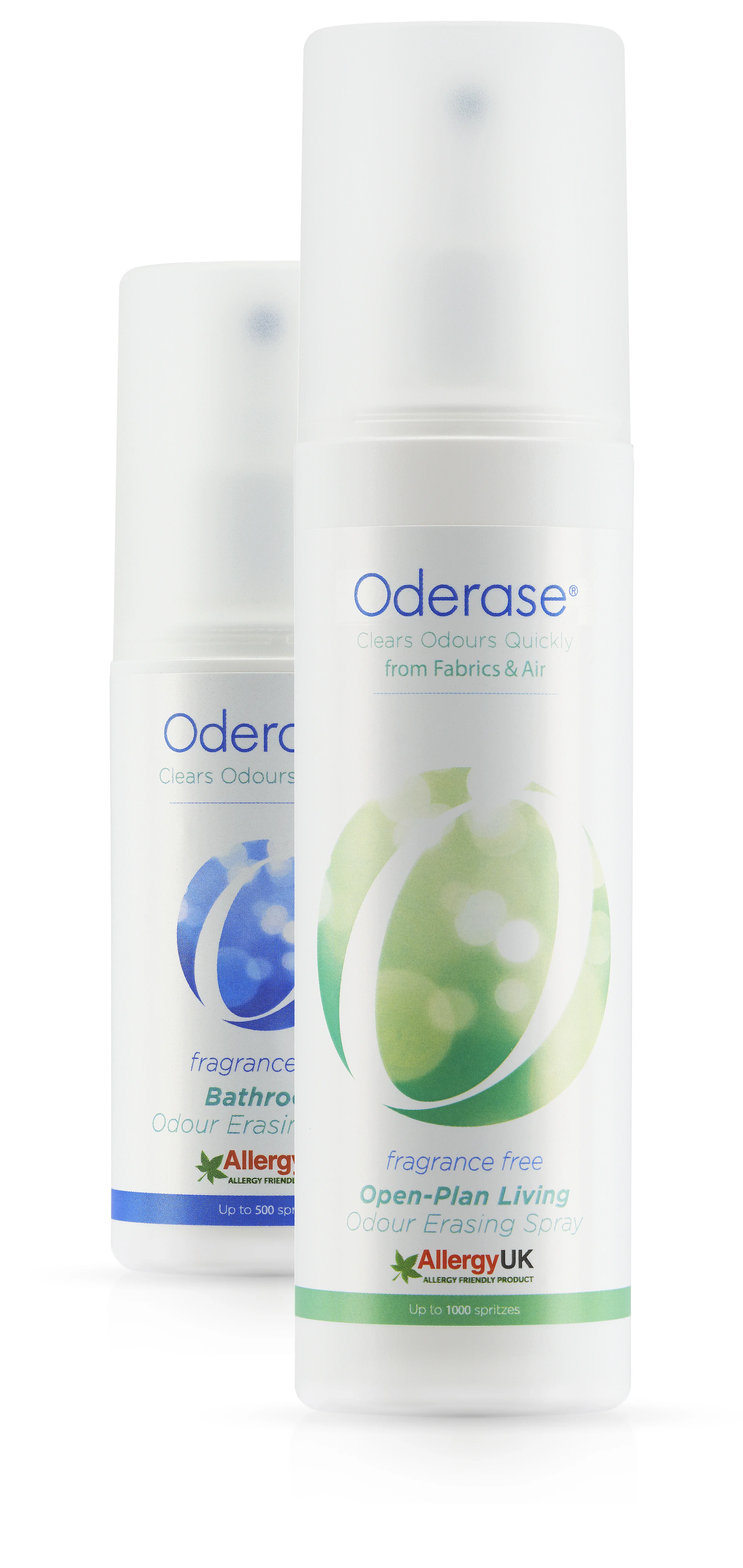 Oderase is a natural fragrance free air freshener