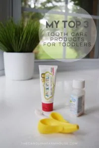 My Top 3: Tooth Care Products For Toddlers