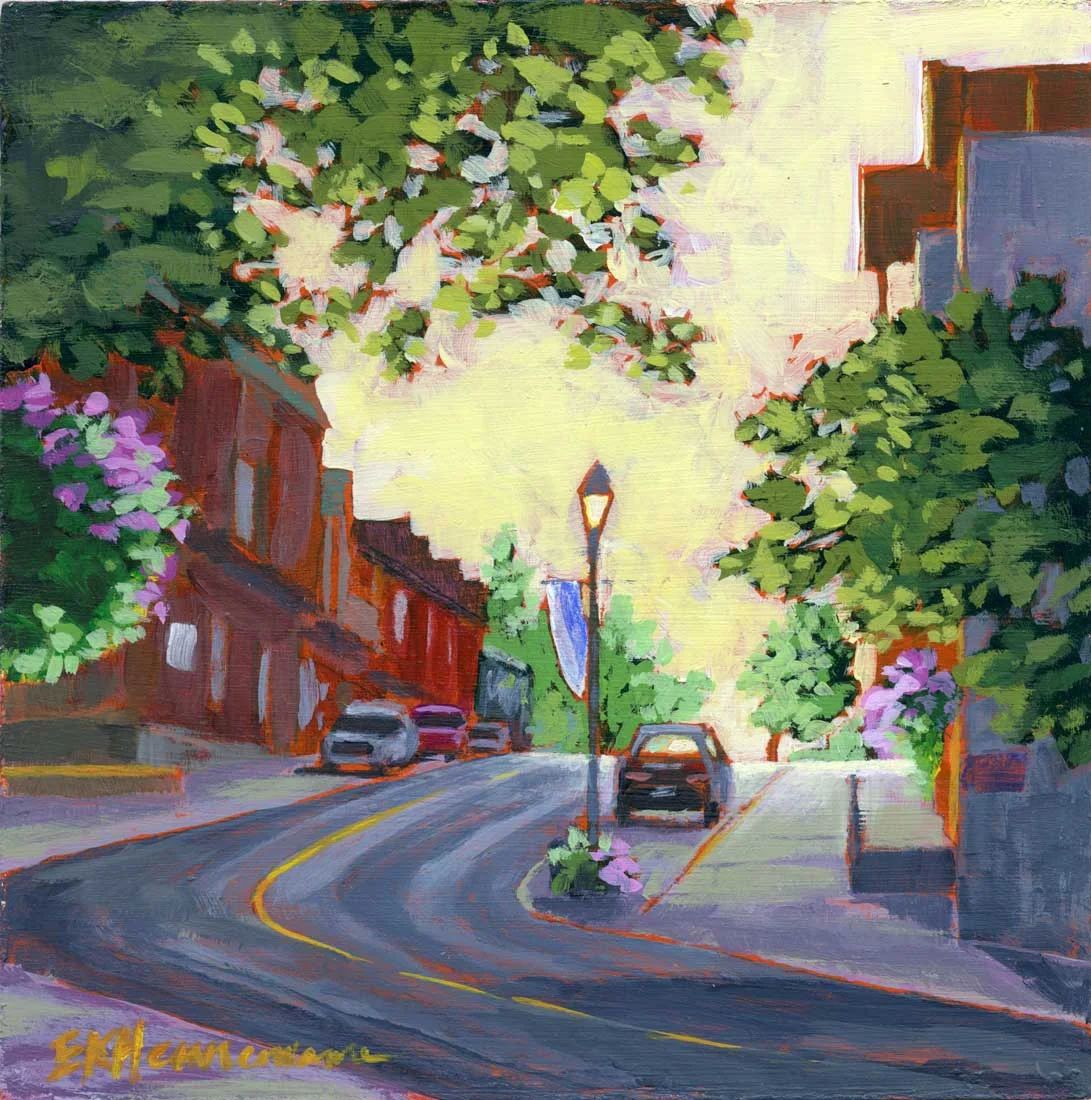 Mill Street, Almonte | SOLD | https://www.dailypaintworks.com/artists/eileen-hennemann-6220/artwork