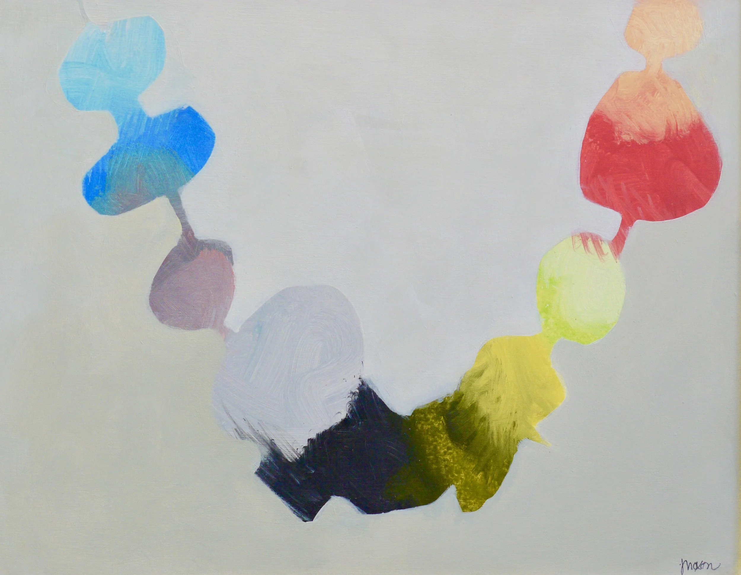 What Goes Around Comes Around (bobbles) | 11” x 14” | $380