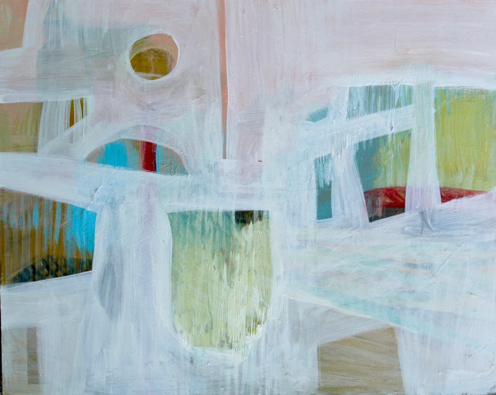 Together but Apart (white overlayer) | 8” x 10” | $250