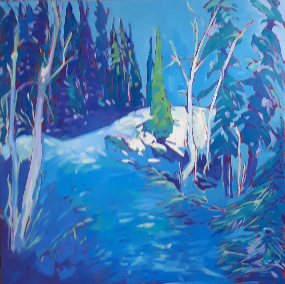 Walking Trail | 30” x 30” | Oil on canvas | $1,800