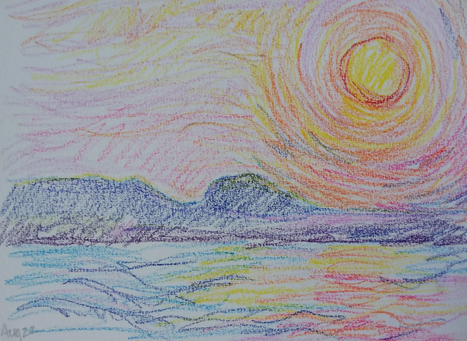 Speed sketch | Kaija Savinainen Mountain