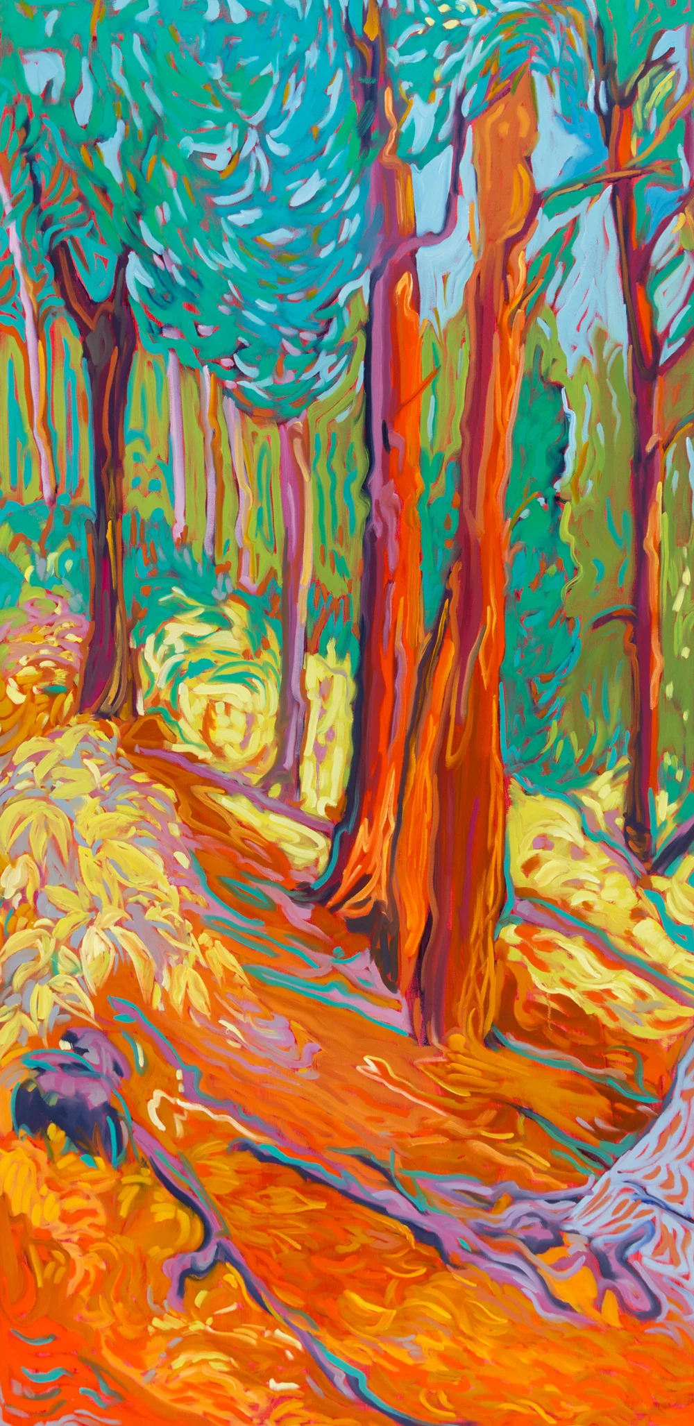 Raven’s Land Sunset | 42”x48” | Oil on canvas | $3,200