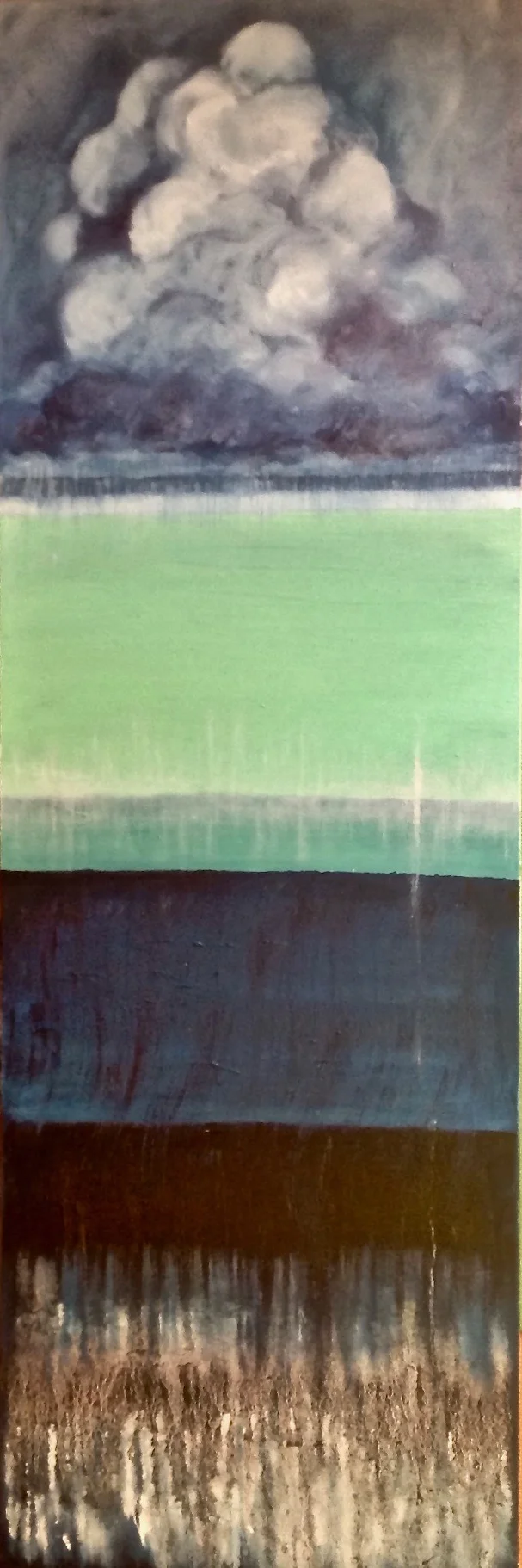 Colour of Water | 16”x 48” | Oil /Acrylic | Canvas | $850