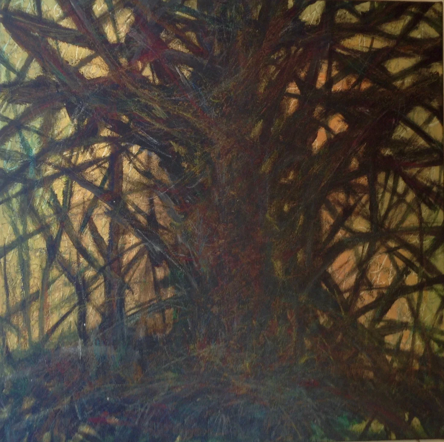 Wisdom | 16”x 16” | Oil / Acrylic | Canvas | SOLD