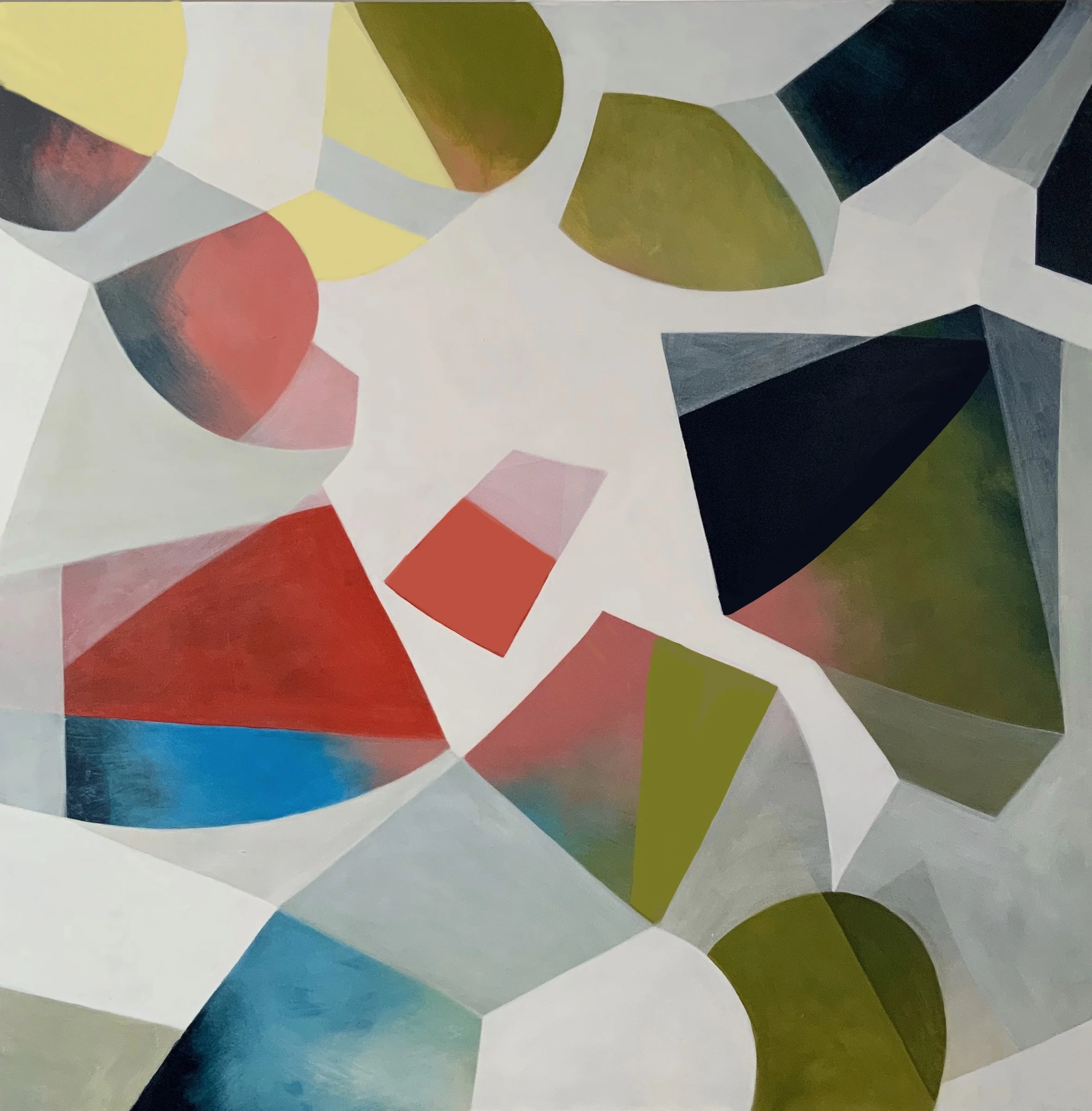 The Collective X | 48” x 48” | Acrylic on canvas | Framed | $1650