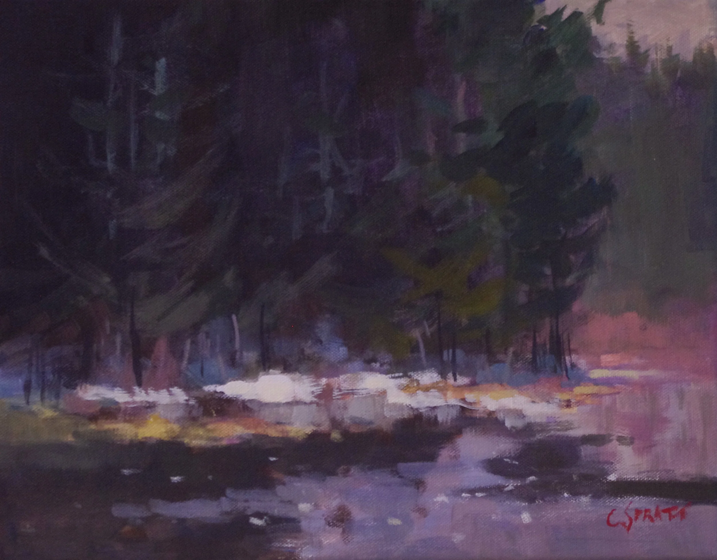Signs of Spring | 11x14 | Acrylic | $600 + tax