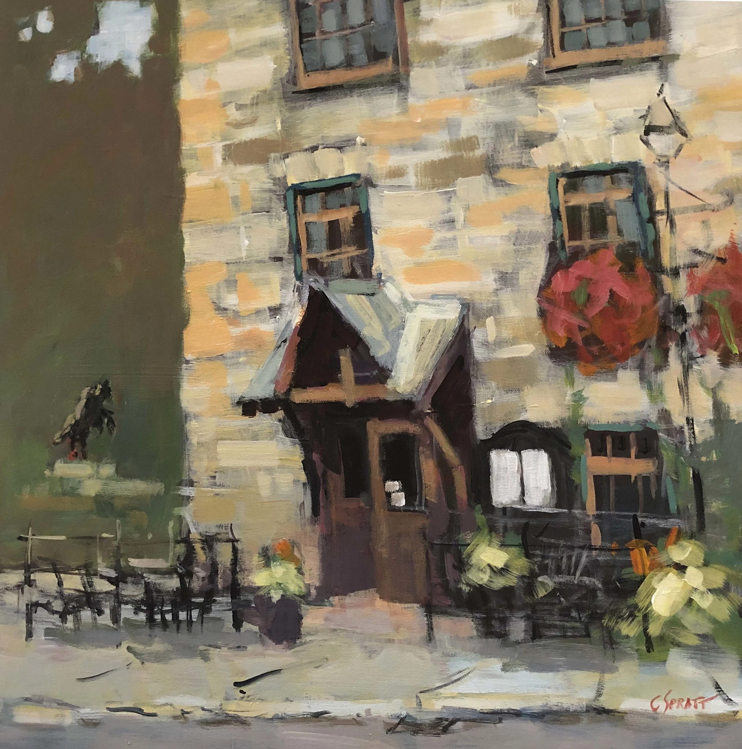  Come On In! (Code Building, Perth) | 20 x 20 | Acrylic | SOLD 