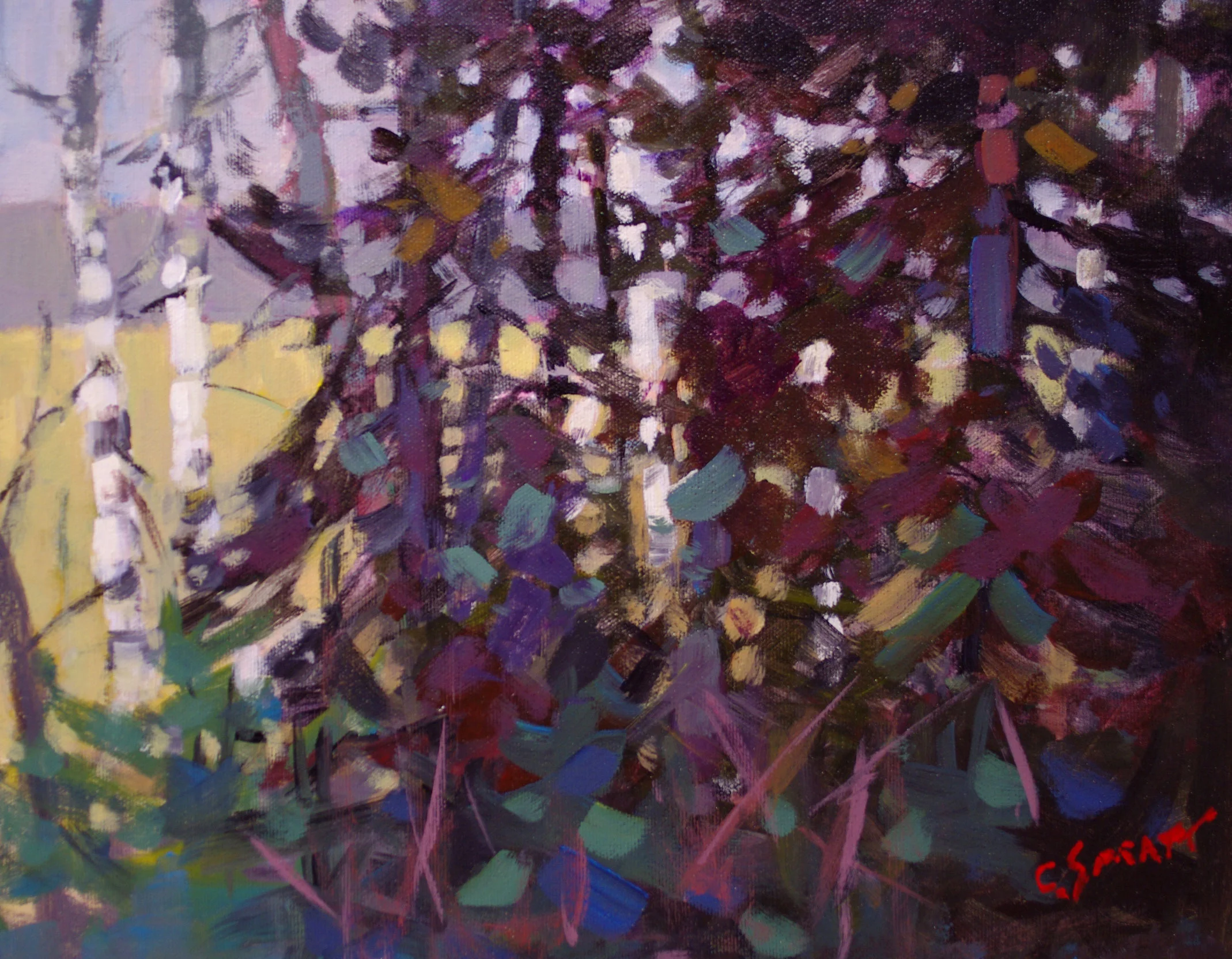 Patterson White | 11x14 | Acrylic | $600 + tax