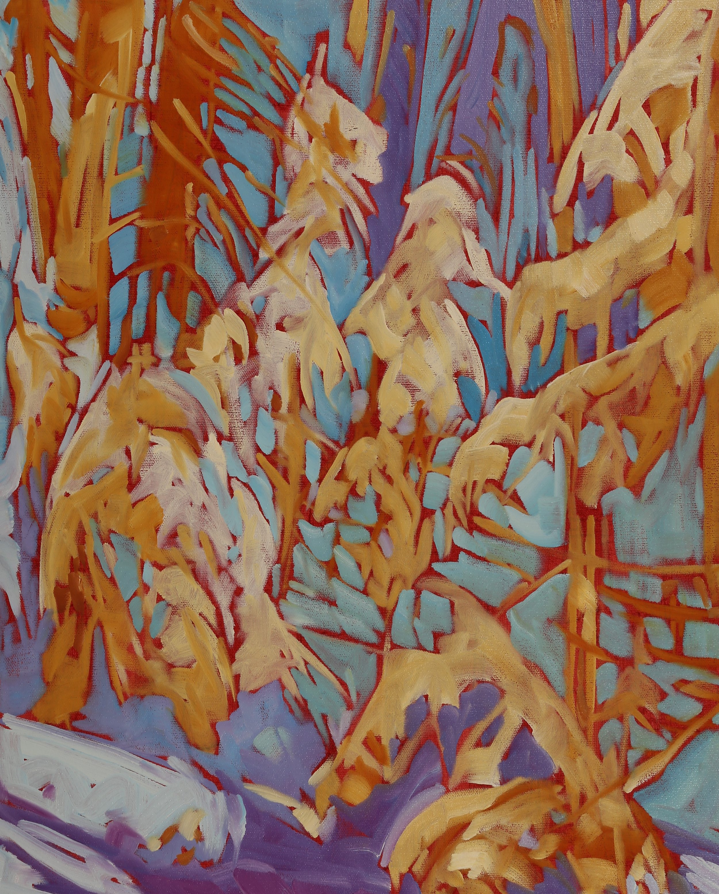  Not Alone, 16x20, oil on canvas, SOLD 