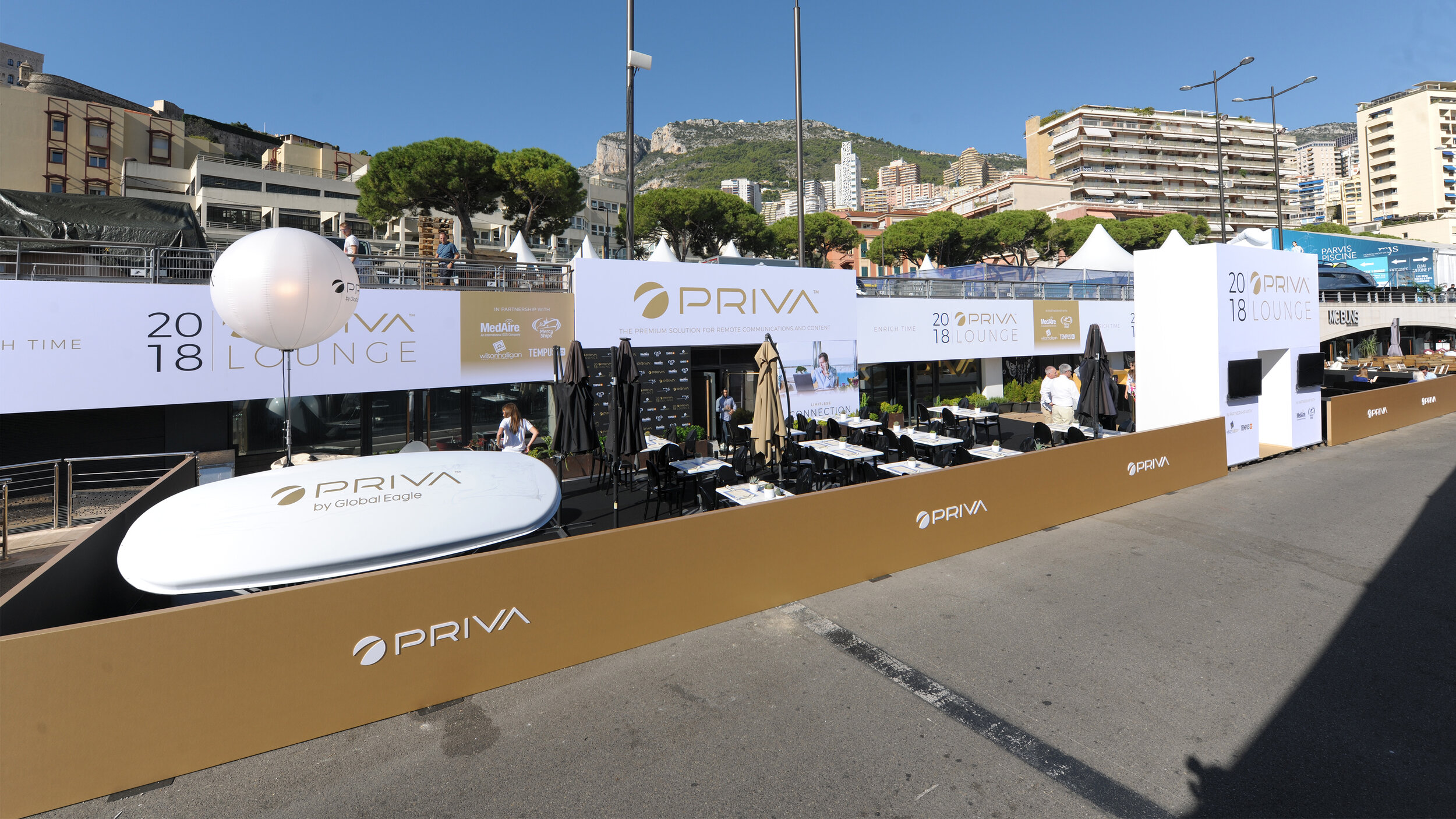 Priva Lounge - Monaco Yacht Show