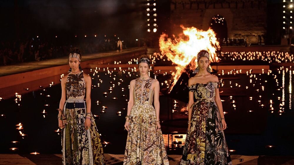 Défilé croisière Dior à Marrakech