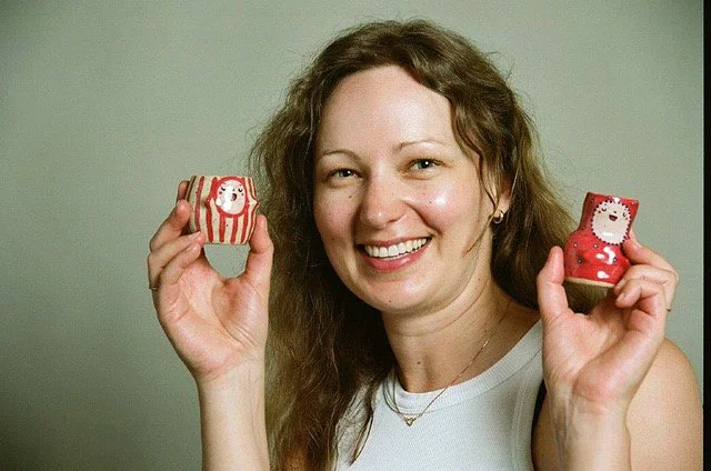 Barbara fräulein avec 2 petits pots madames