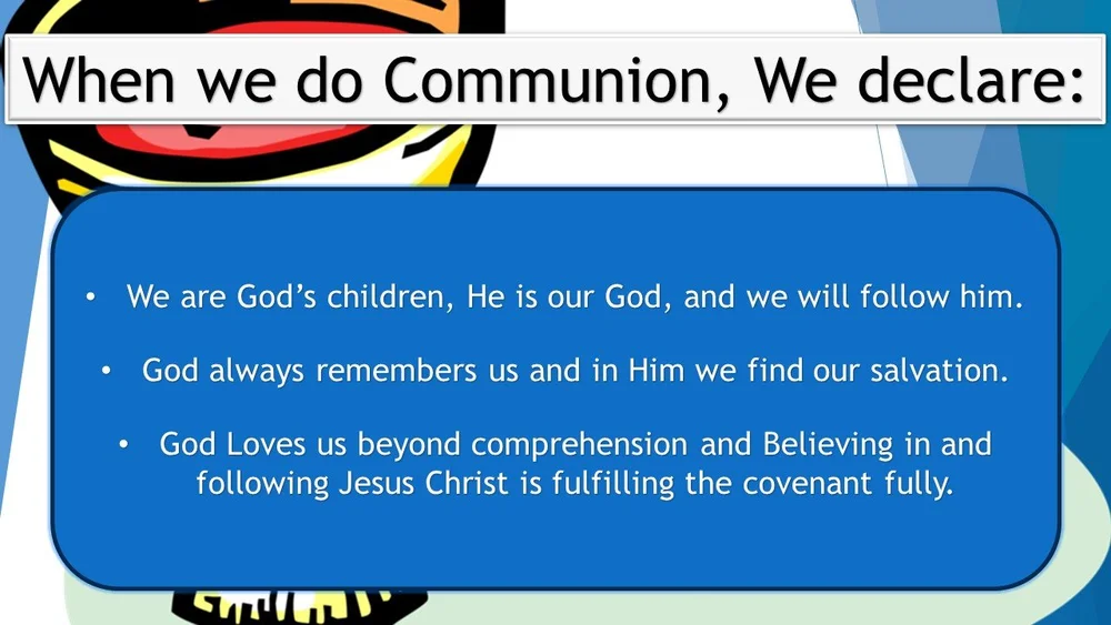 Scripture Reading For Communion Sunday