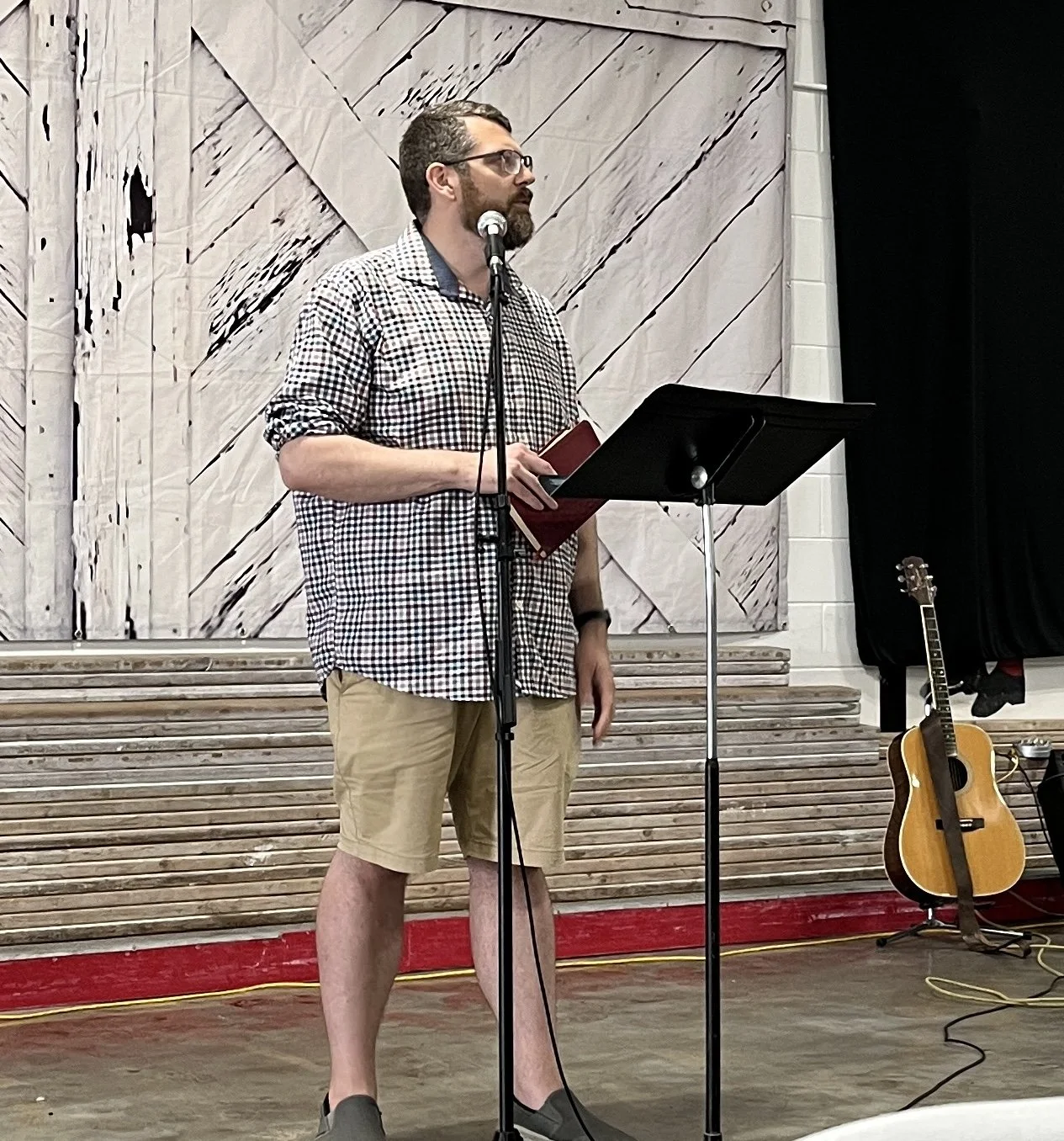 Sunday Service - Russell Doerksen at the Community Service