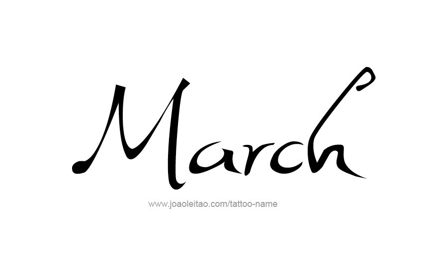 tattoo-design-months-name-march-01.png