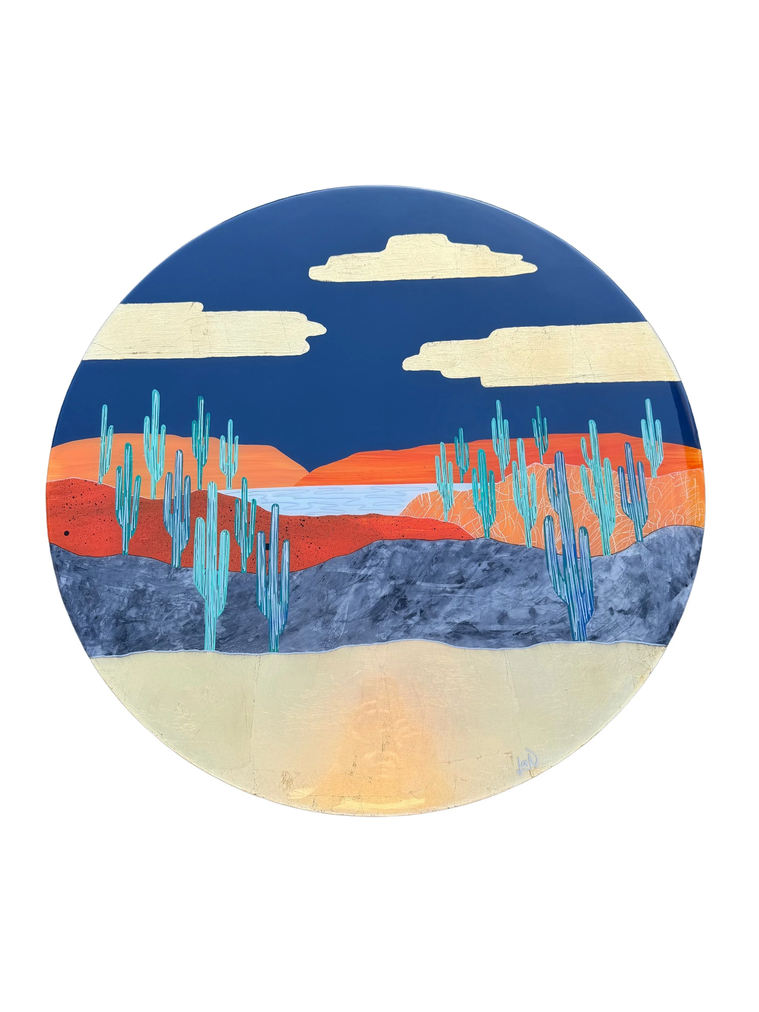 Original Landscape & Cactus Art for Sale | Handcrafted by Lana Nguyen  LAN  art&design