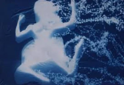 Cyanotype from Lustrous Luminaries by Kevin Orlosky