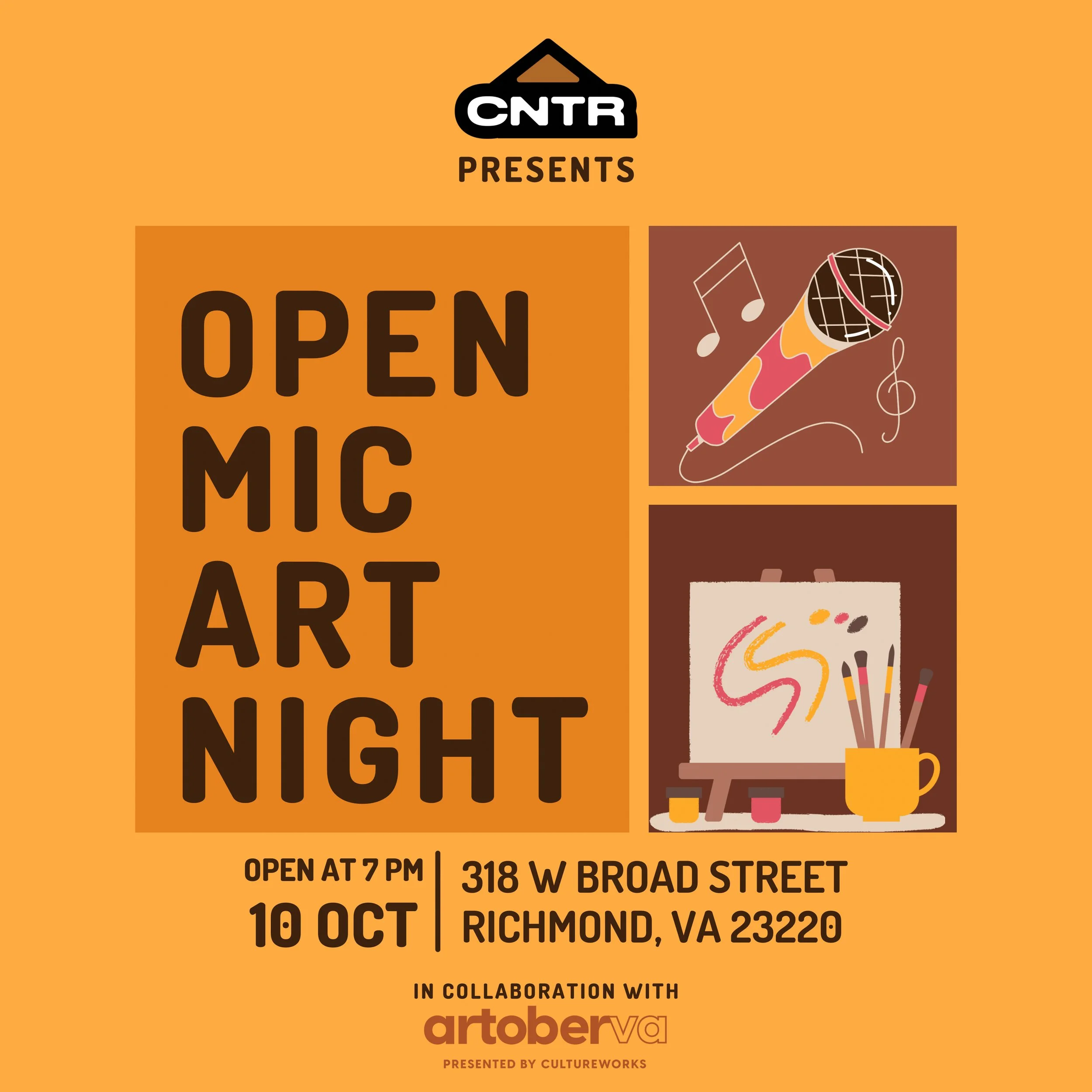 Open Mic Art Night