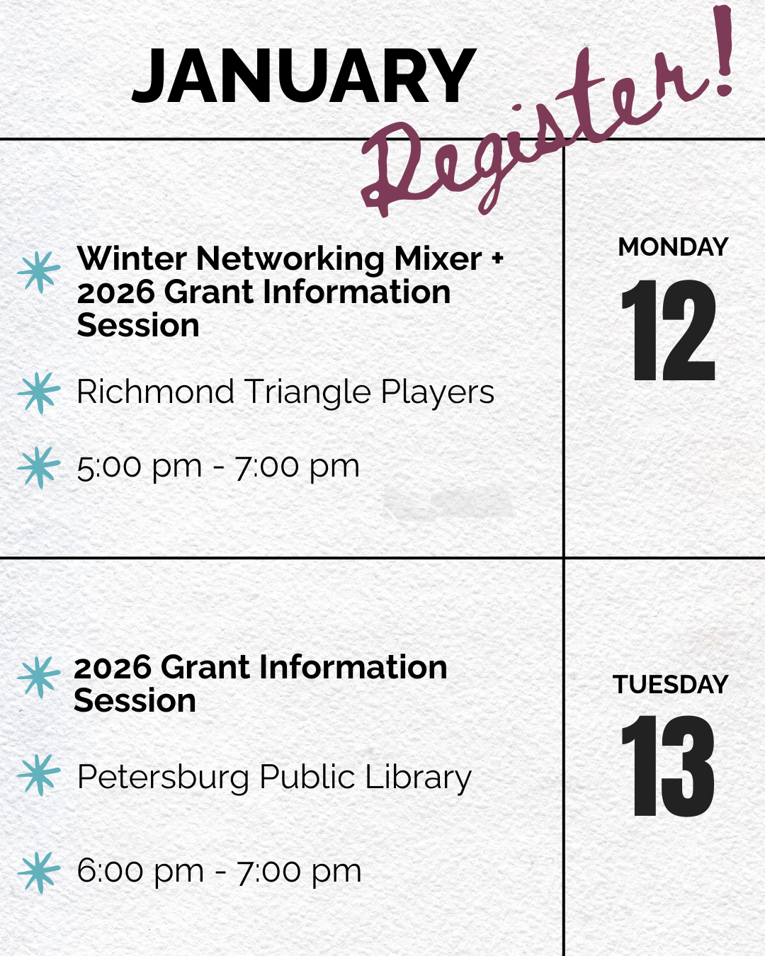 Week of January 1st, 2026