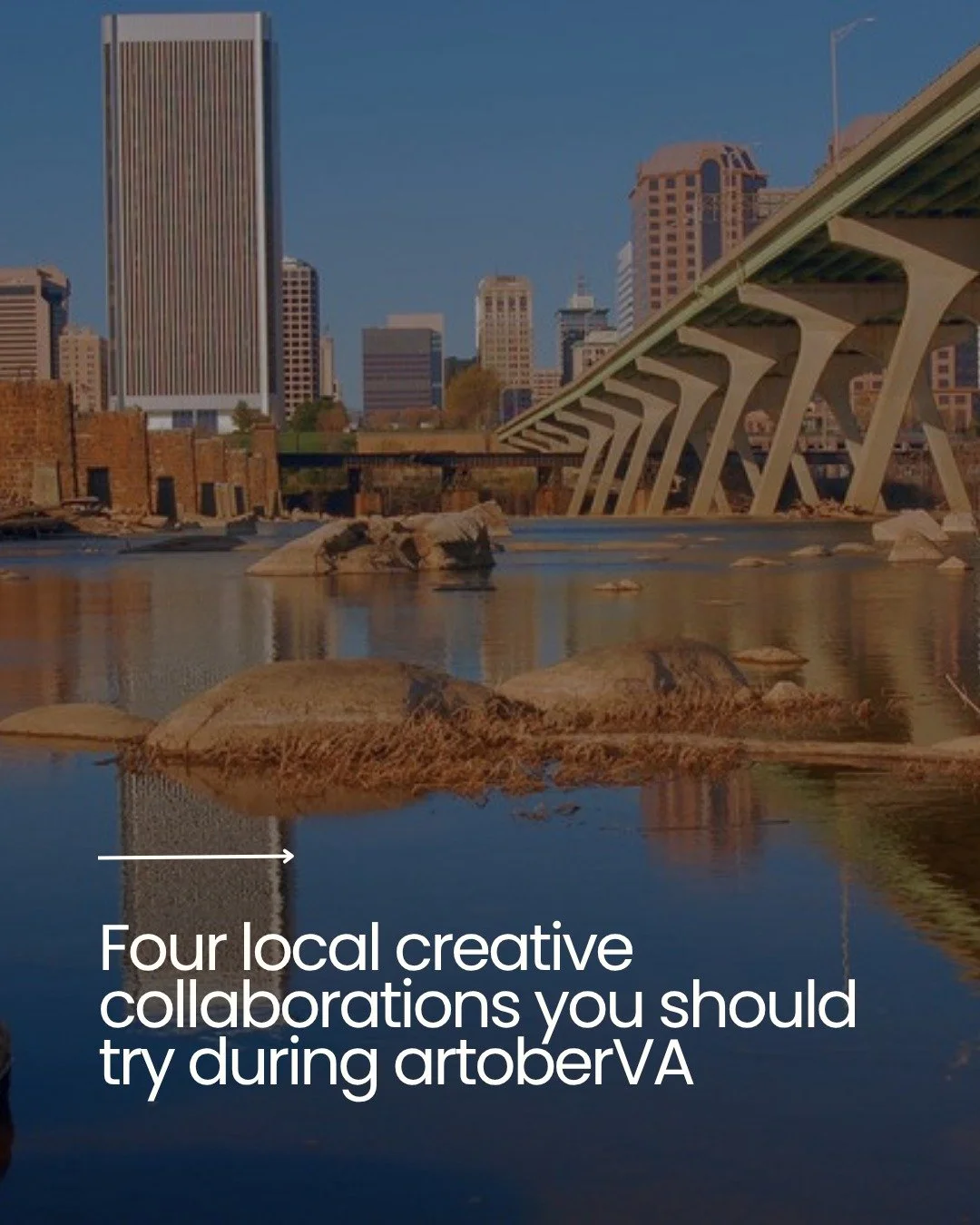 What pairs well with hundreds of arts &amp; culture experiences throughout October in the Richmond &amp; Tri-Cities region? 

Ice cream, sandwiches, cocktails, craft beers, &amp; more.... 🤤

Here's just a few of the over a dozen local business creat