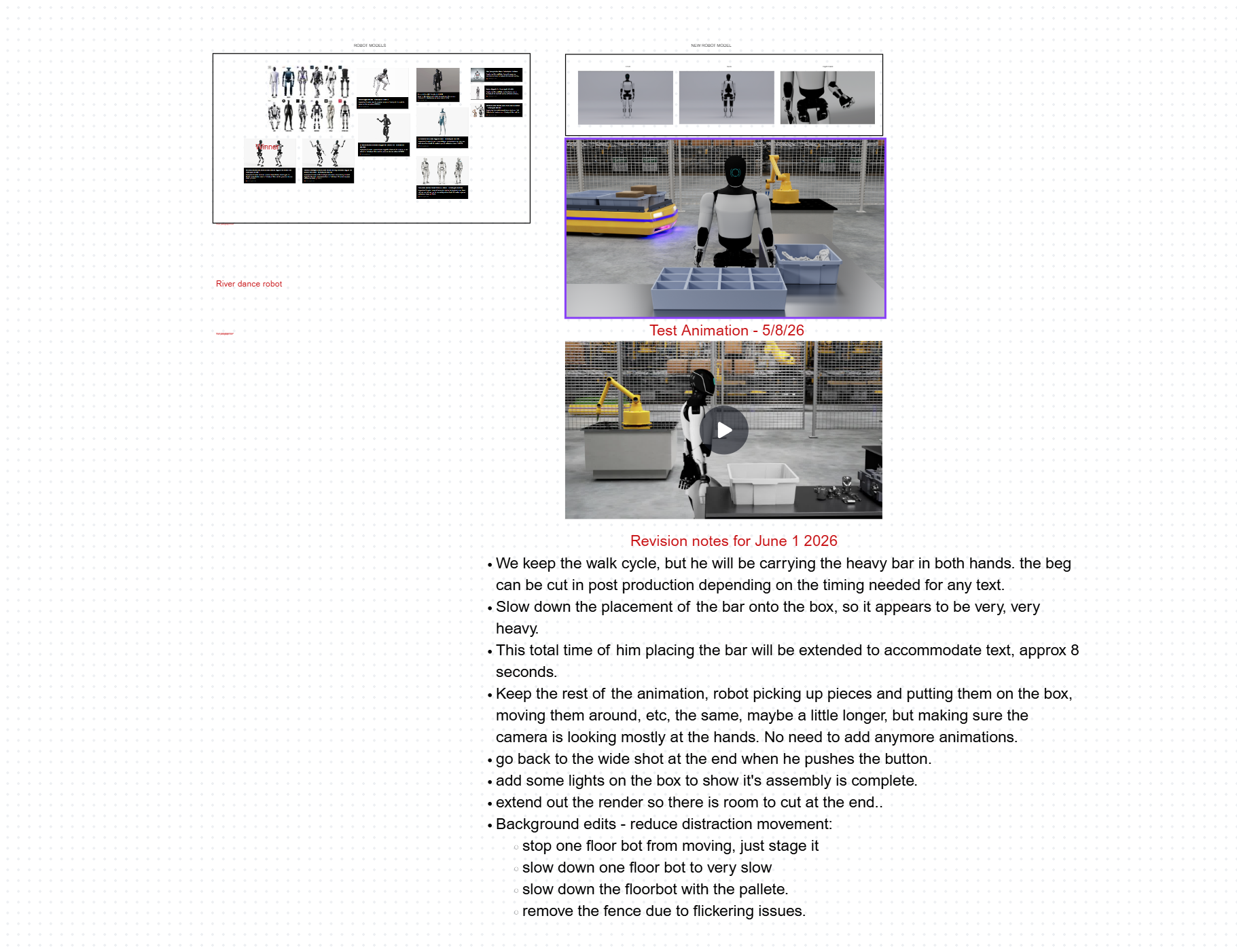 Every project begins with a story and a script. From there, I source the assets and begin building the visual world.