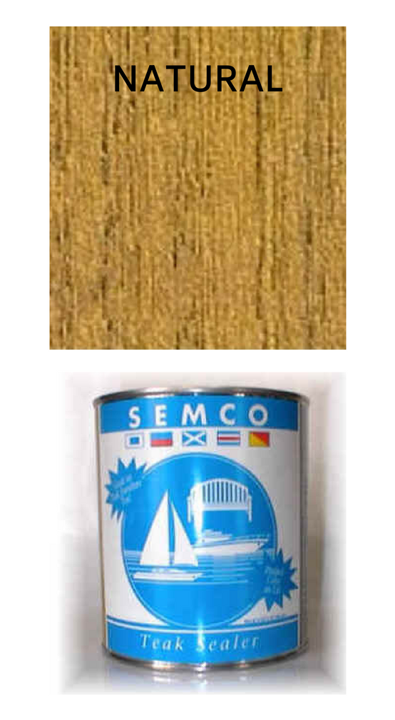 SEMCO Teak Sealer Natural *Gallon: $76.50 *Quart: $29.99 *Pint: $20.99 Click Here to Purchase!