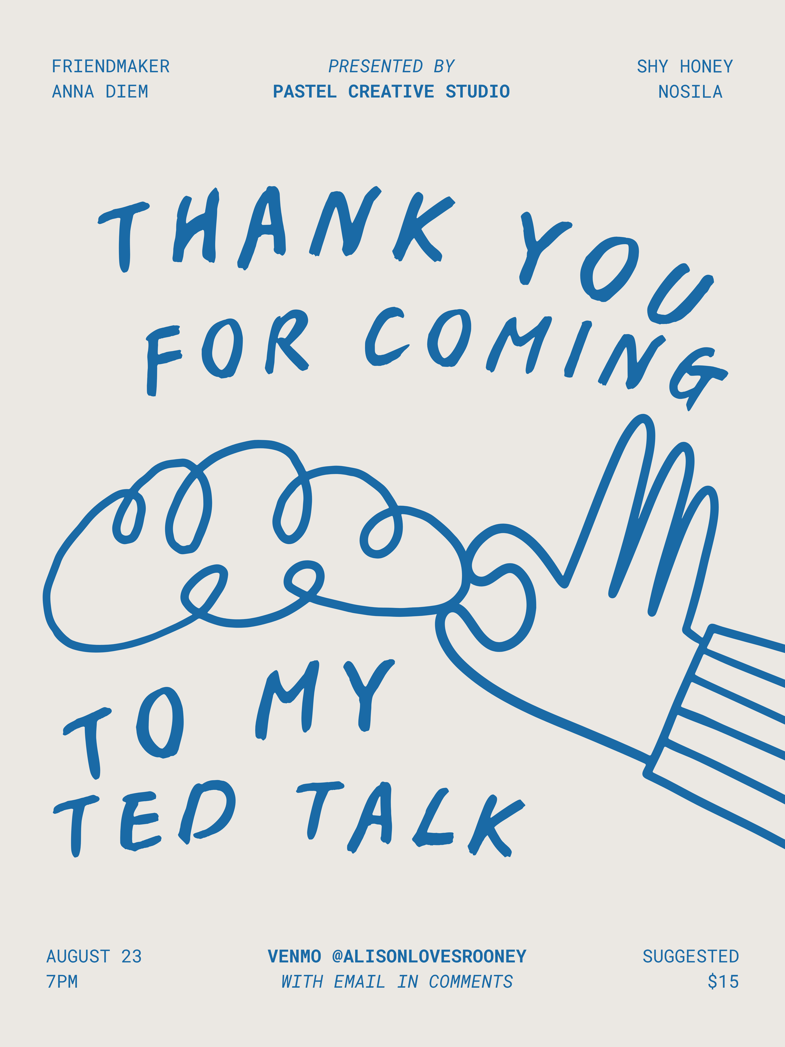 Thank You For Coming to my TED Talk: A New Take on Songwriters in the Round