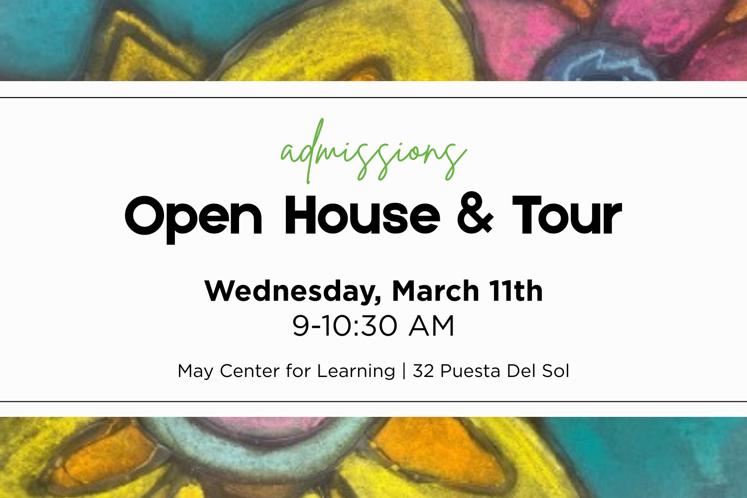 May School March Open House and Tour