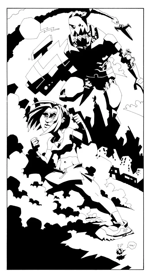 Brock's first design of Emily Edison