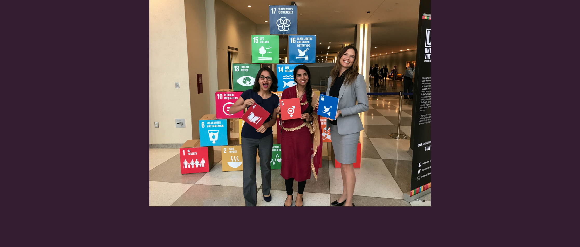 Let's achieve the sustainable development goals!