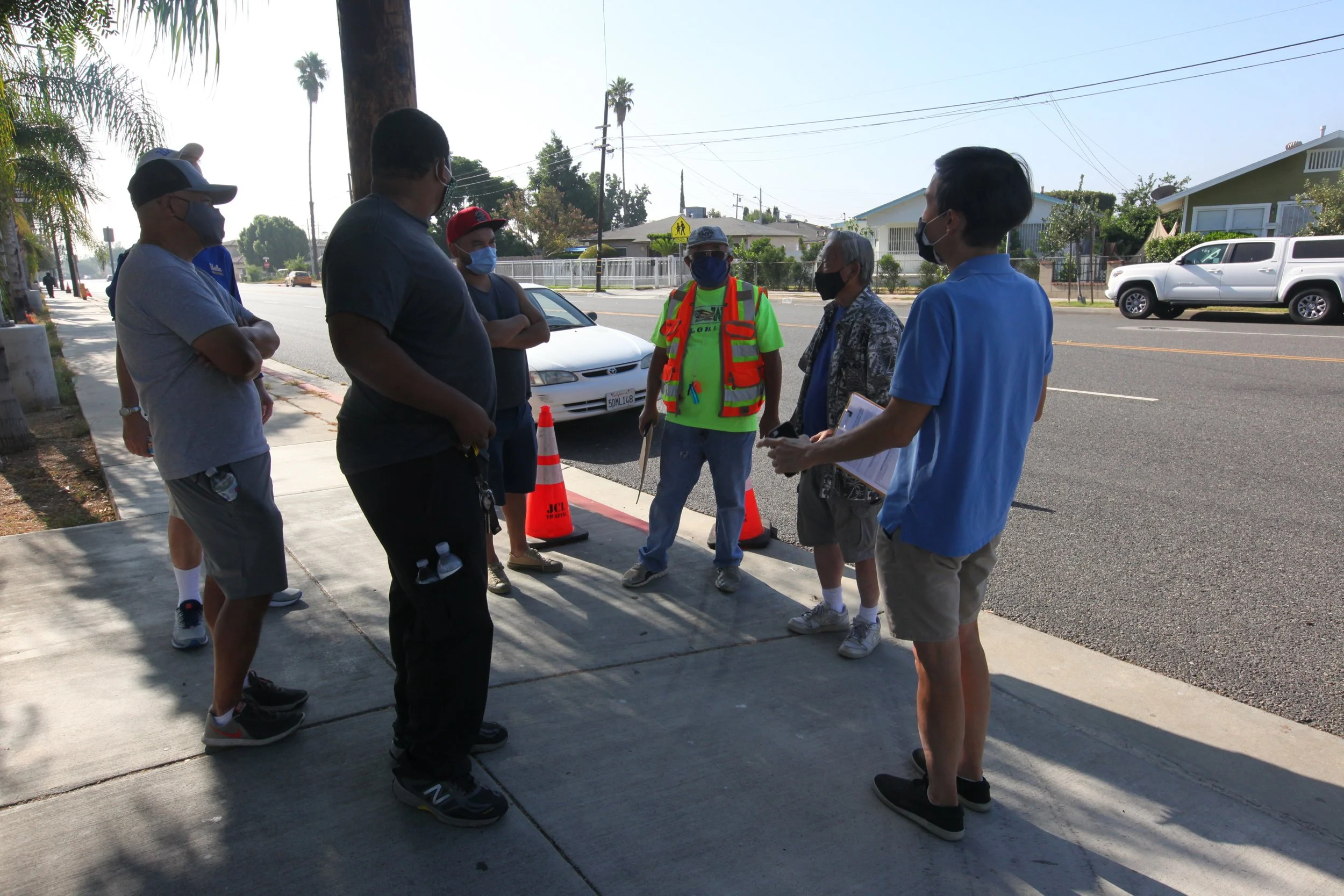 Community Food Distribution Traffic Control Team @ MCUMC (Rosemead HS)