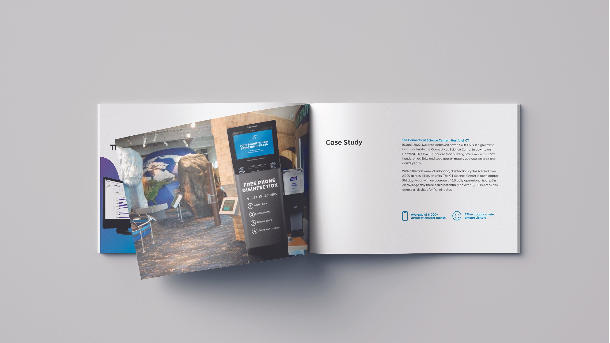 Brochure used at trade shows.
