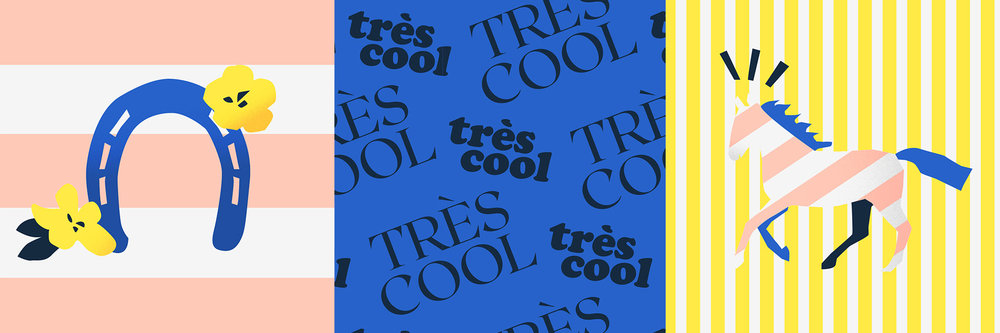 Tres Cool branding