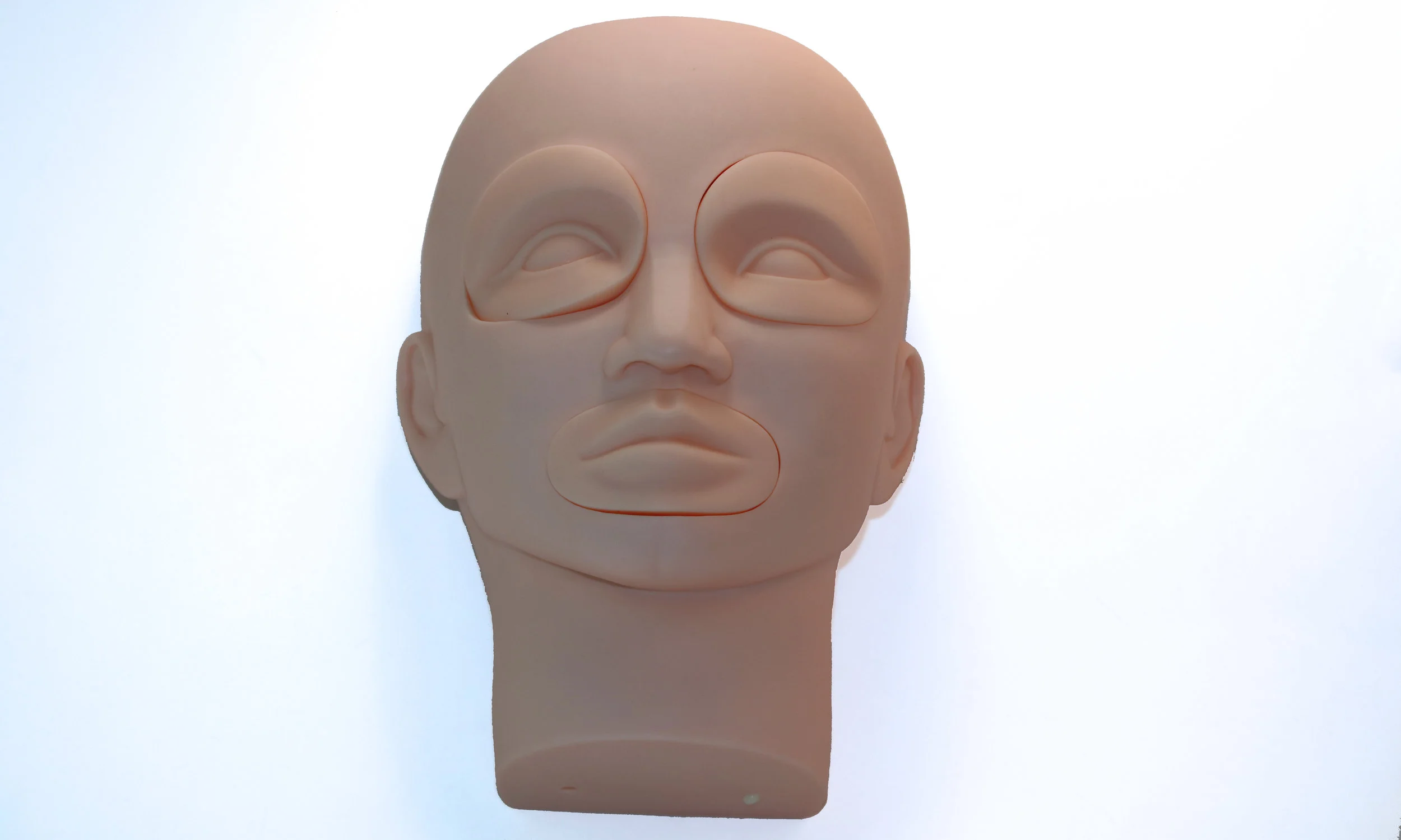 SILICONE PRACTICE HEAD