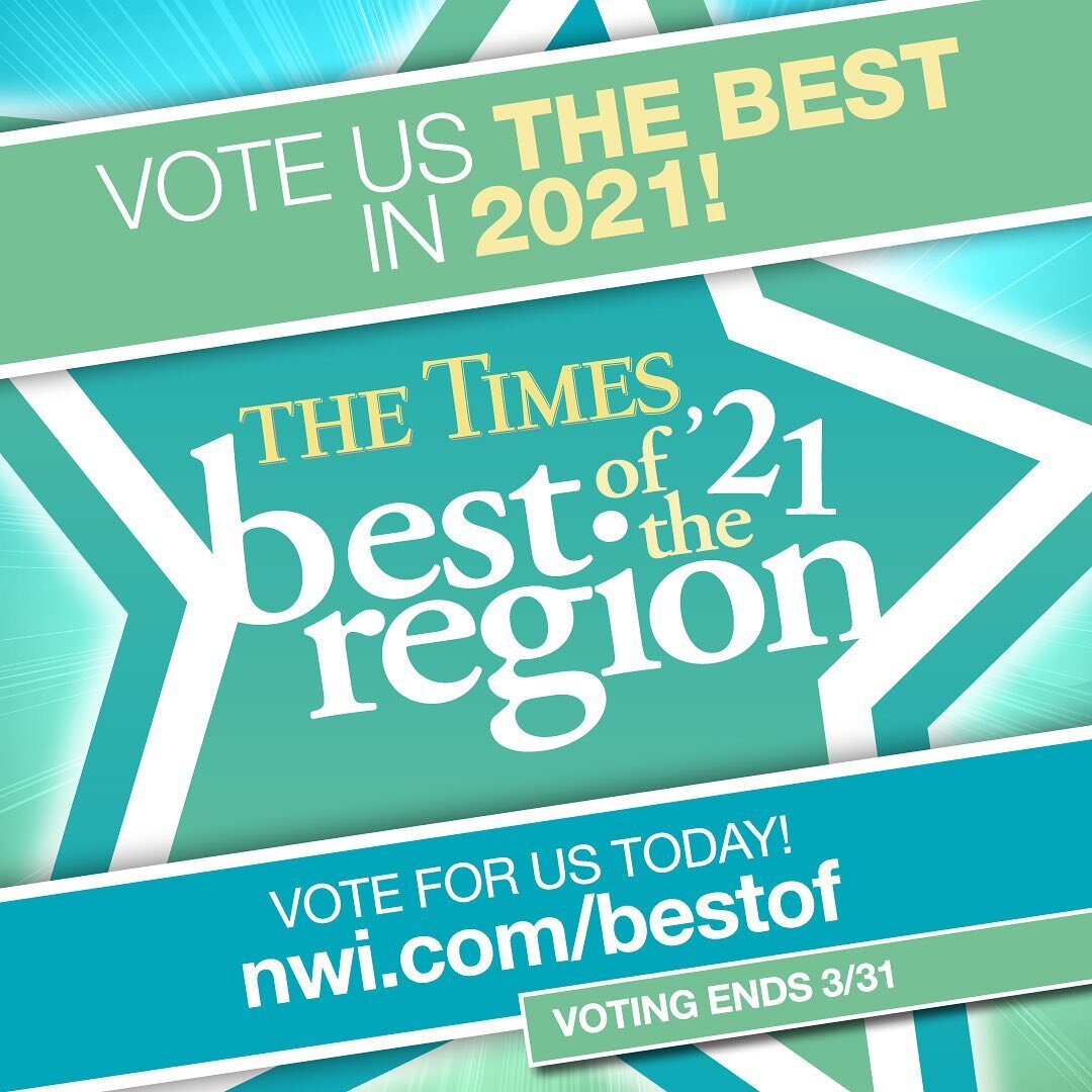 It&rsquo;s time to vote for Best of the Region! 🥳 
Text 865 to 219-245-7030 to vote for Designer Desserts!! You can text to vote once a day and you can vote online once a day as well! Please go to www.nwi.com/bestof to vote online! 🤩 We are so grat