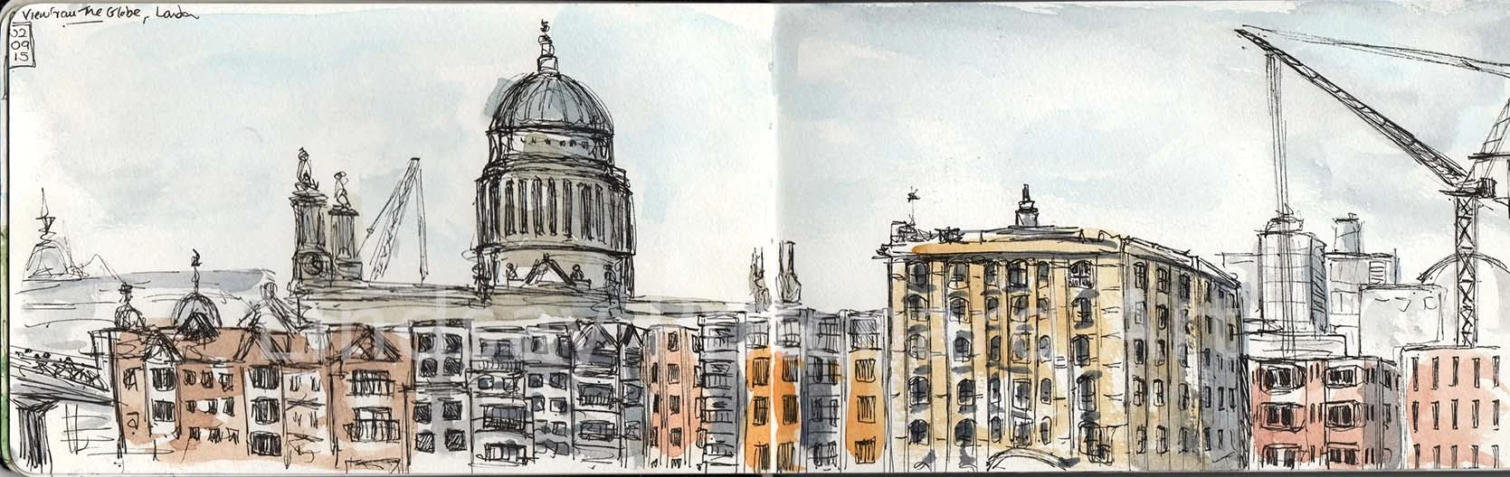 London from The Globe