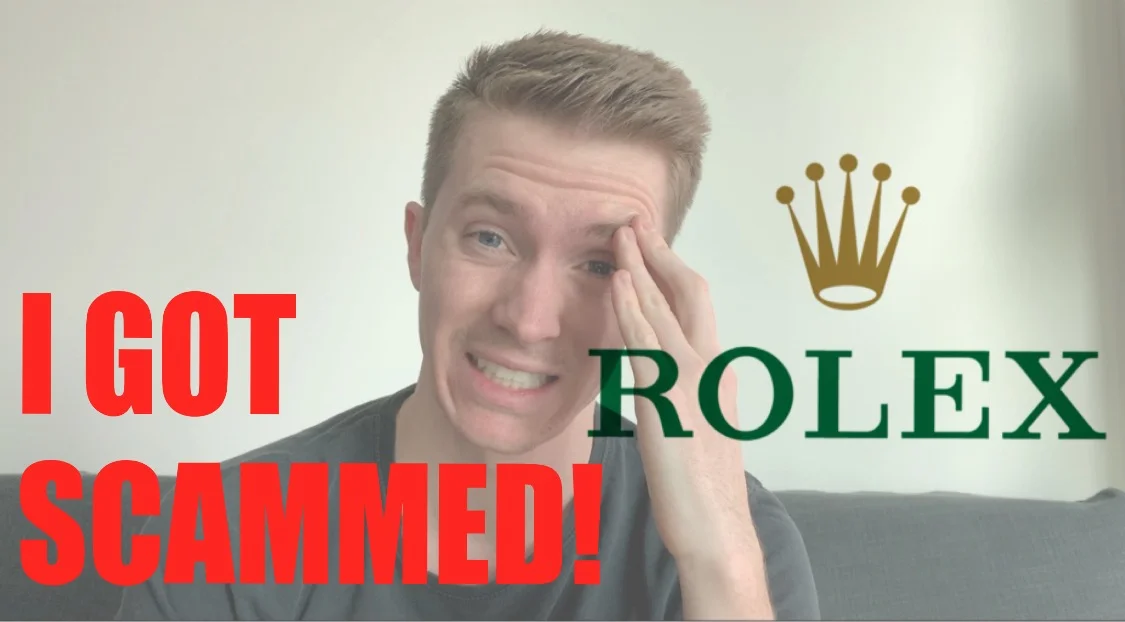 I Got Scammed out of a Rolex Watch!