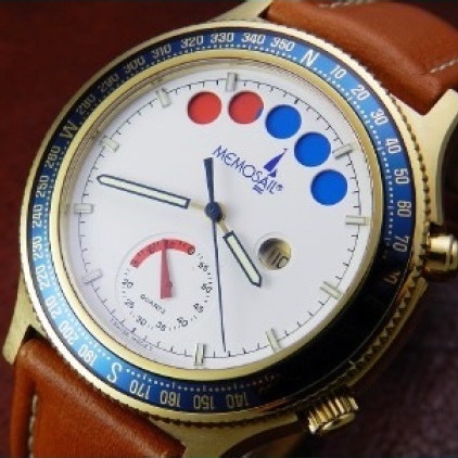 Memosail Skipper with blue laqued dial