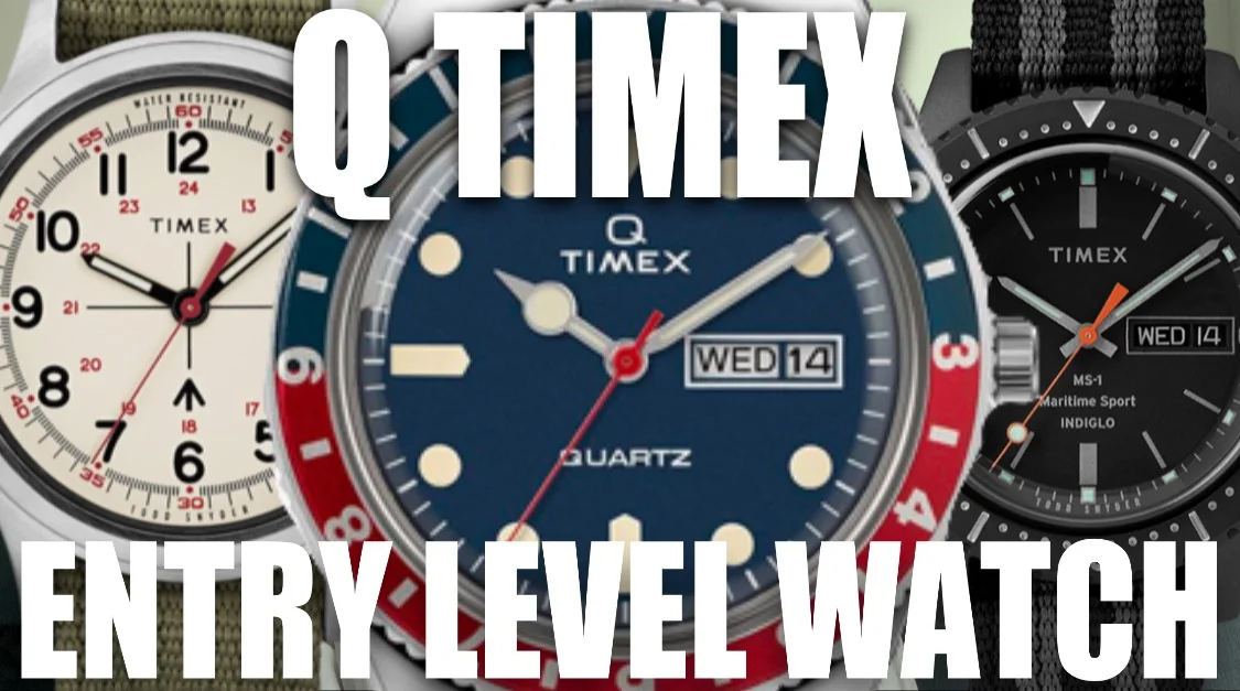 A Reissue of a 70's Classic Watch: The Q Timex
